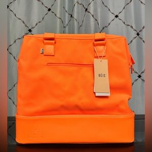 Beis Creamsicle Mini Weekender NWT - Soldout and Hard to Find!